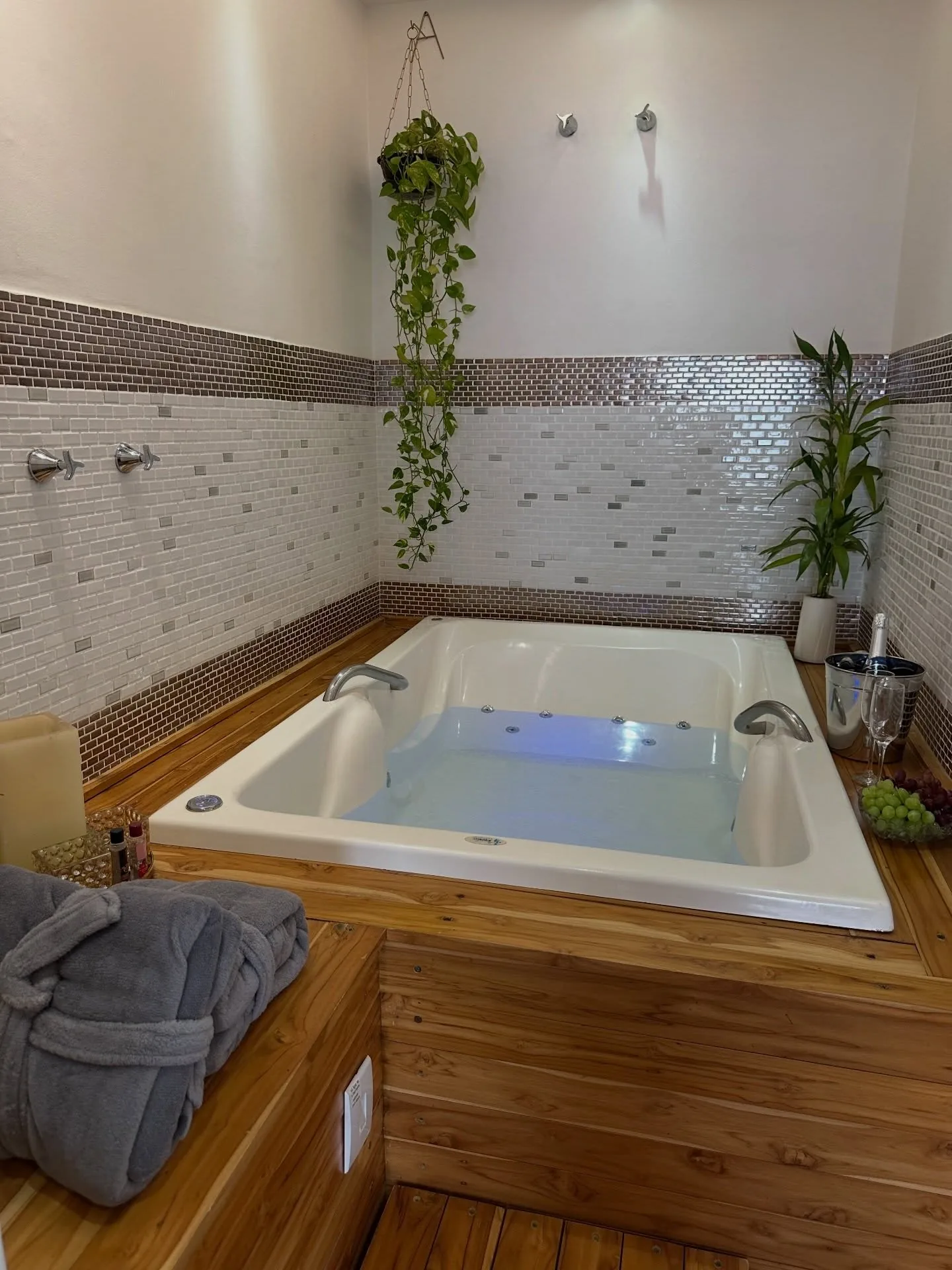 Suíte 8 Master com banheira de hidromassagem