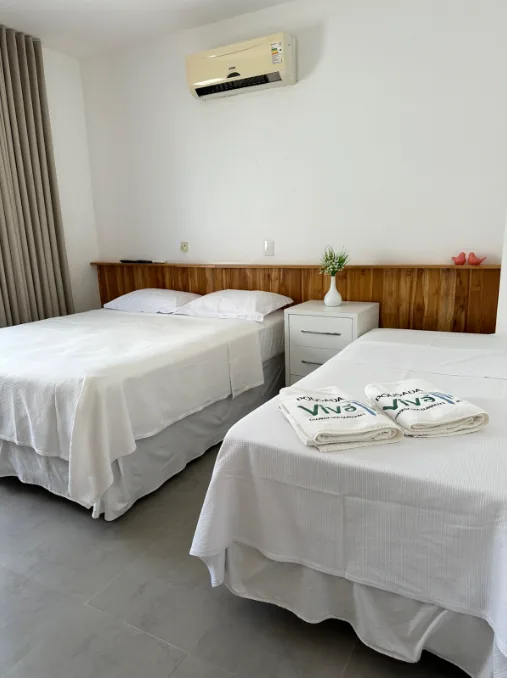 Suíte 6 com cama de casal